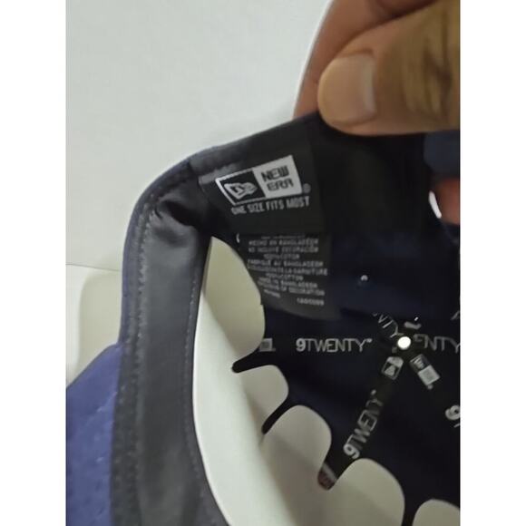 Chicago Bears New Era NFL Core Classic 9TWENTY Adjustable Hat~Blue/Orange NFL - Picture 5 of 10